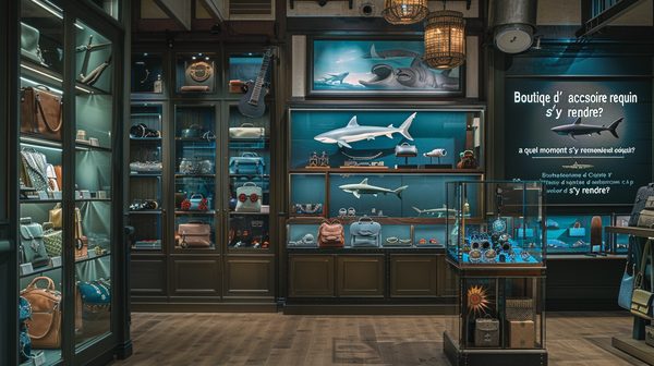 Boutique d'accessoire requin : à quel moment s'y rendre ?